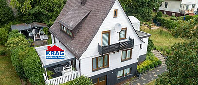 ++ KRAG Immobilien ++ sonnig am Wald ++ Balkon, Terrassen, Garten, Sauna, Kaminofen, Garage ++
